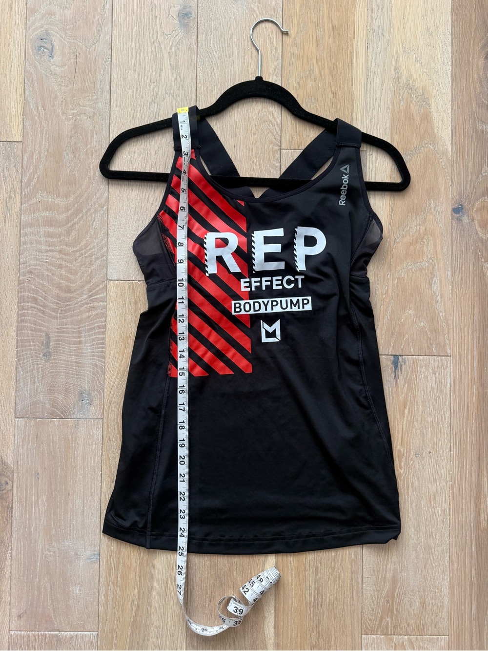 Reebok Les Mills REP EFFECT BODYPUMP Black Tank - Picture 8 of 10
